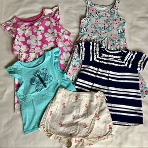 5 pieces 4Y girl clothes